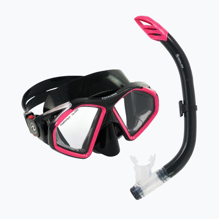 Kombinovaná šnorchlovací sada Aqualung Hawkeye Maska + šnorchl černá SC3970102 10