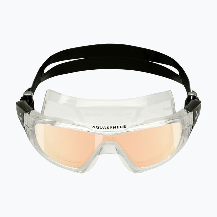 Plavecká maska Aquasphere Vista Pro transparentní/černá/zrcadlová MS5040001LMI 7