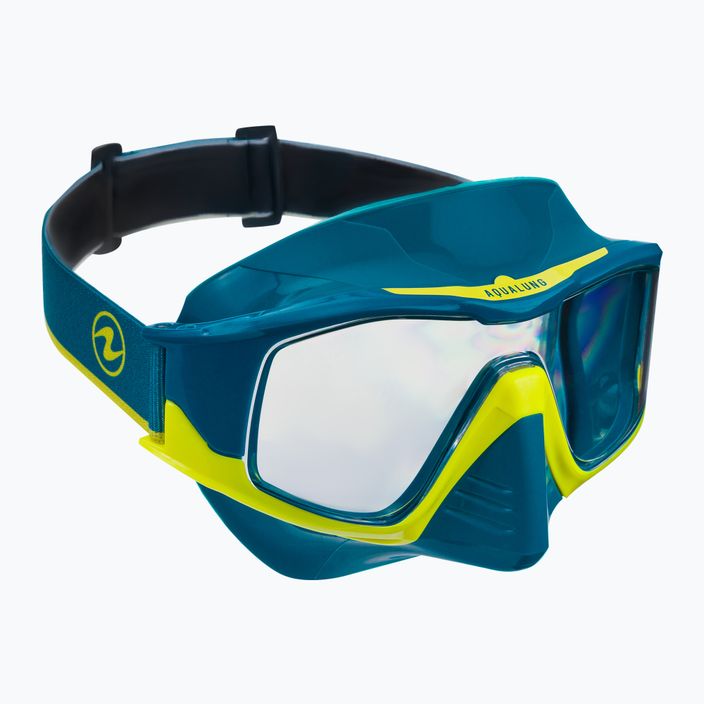 Potápěčská maska Aqualung Vita benzínová/žlutá MS5529807LC
