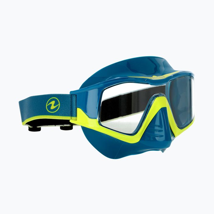 Potápěčská maska Aqualung Vita benzínová/žlutá MS5529807LC 6