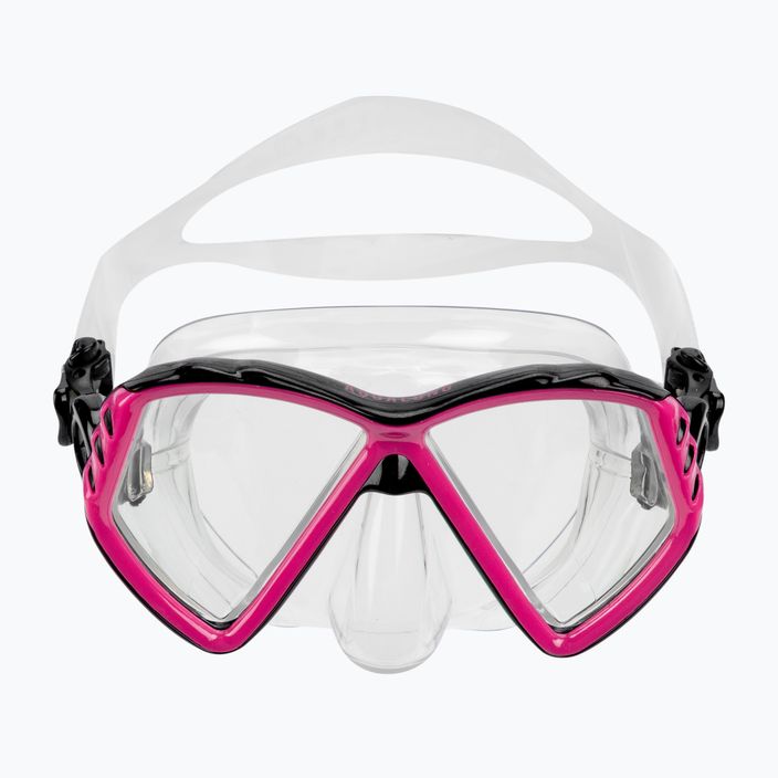 Potápěčská maska Aqualung Cub transparentní/růžová junior MS5530002 2