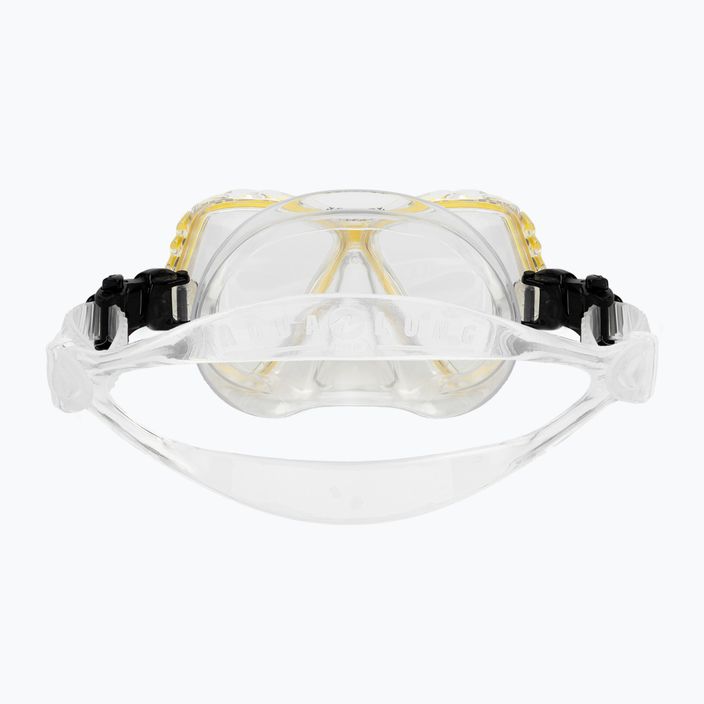 Potápěčská maska Aqualung Cub transparentní/žlutá junior MS5530007 5