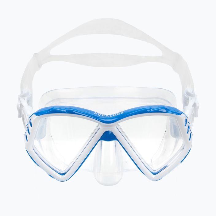 Aqualung Cub transparentní/modrá dětská potápěčská maska MS5540040 2