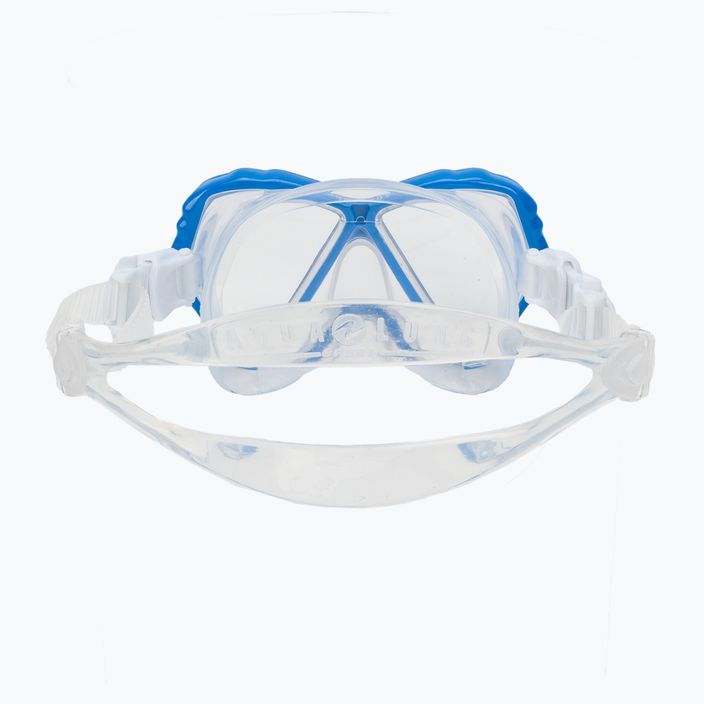 Aqualung Cub transparentní/modrá dětská potápěčská maska MS5540040 5