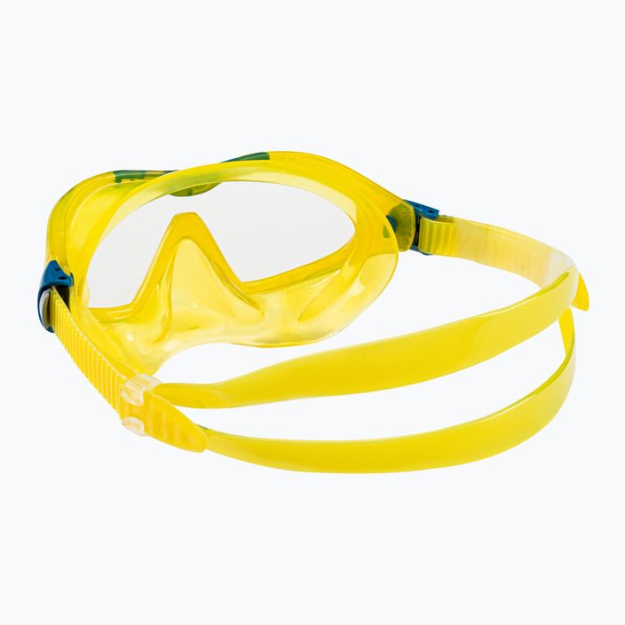 Dětská potápěčská maska Aqualung Mix žlutá/benzín MS5560798S 4