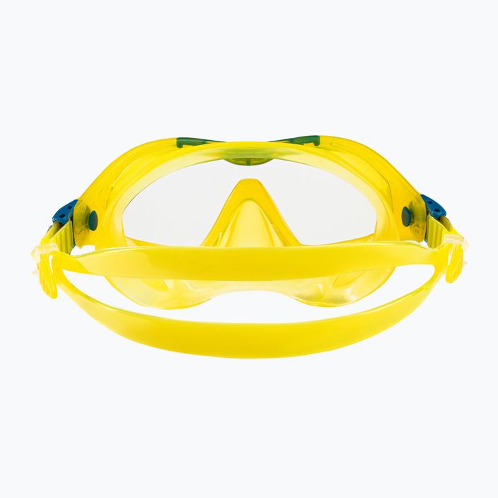 Dětská potápěčská maska Aqualung Mix žlutá/benzín MS5560798S 5