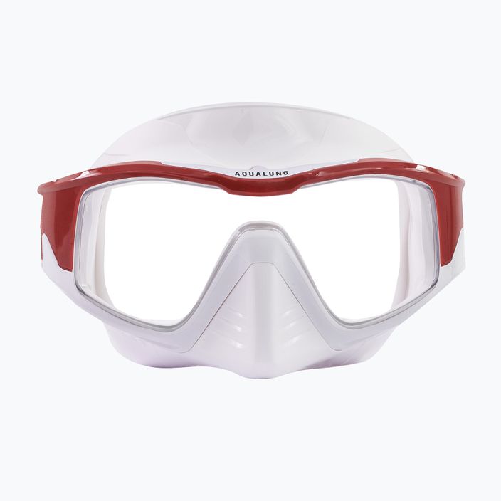 Potápěčská maska Aqualung Vita bílá/cihlová MS5520963LCL 7