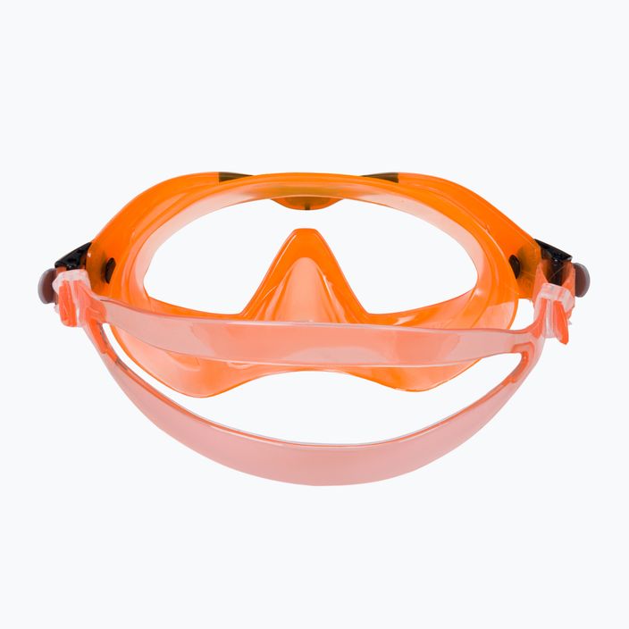 Aqualung Mix Dětská šnorchlovací sada maska + šnorchl oranžová SC4250801S 6