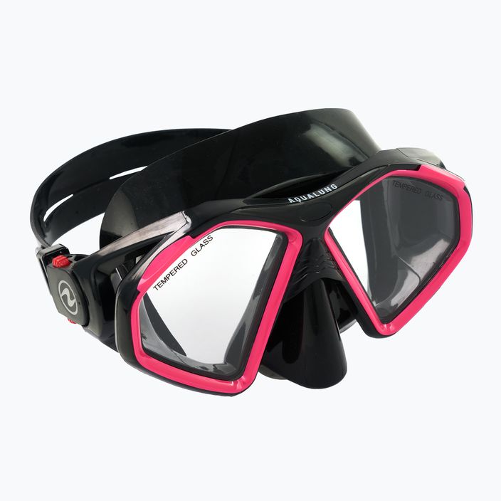 Potápěčská maska Aqualung Hawkeye černá/růžová MS5570102 6