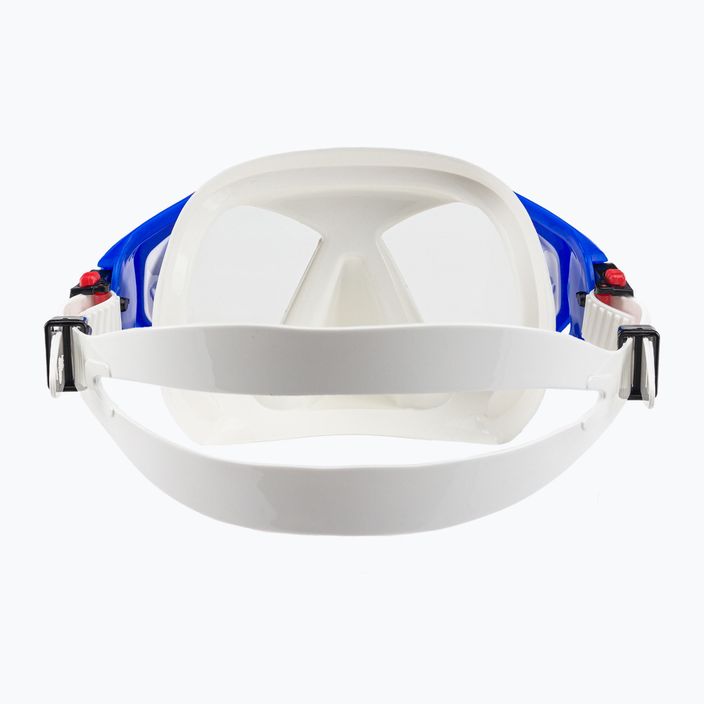 Potápěčská maska Aqualung Hawkeye bílá/modrá MS5570940 5