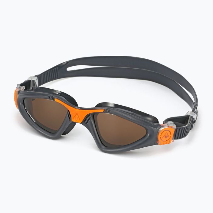 Plavecké brýle Aquasphere Kayenne šedé/oranžové 8