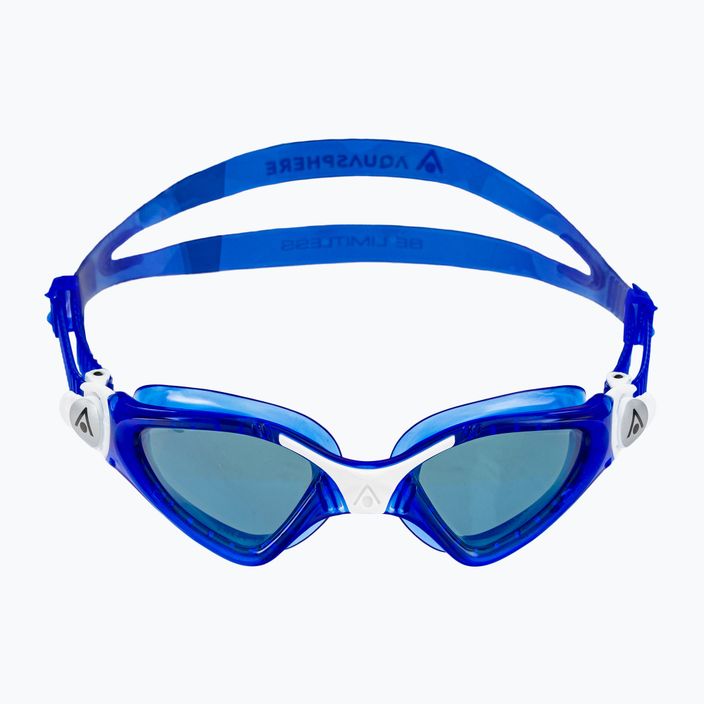 Aquasphere Kayenne modré / bílé / tmavé čočky dětské plavecké brýle EP3194009LD 2