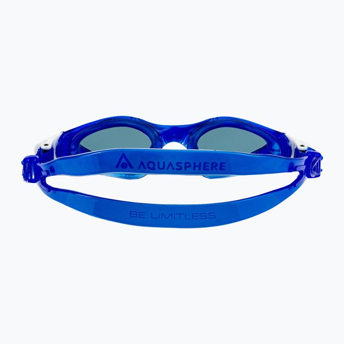 Aquasphere Kayenne modré / bílé / tmavé čočky dětské plavecké brýle EP3194009LD 5