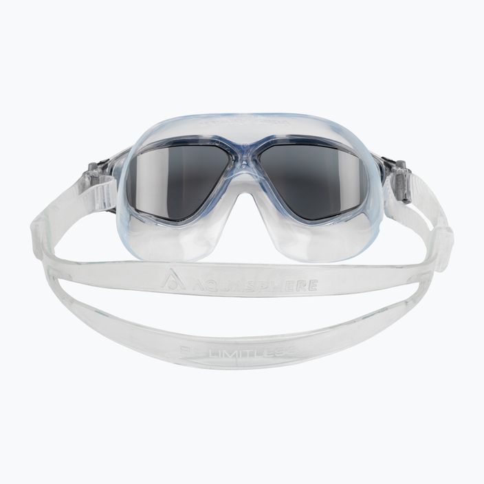 Plavecká maska Aquasphere Vista transparentní/tmavě šedá/kouřová MS5600012LD 5