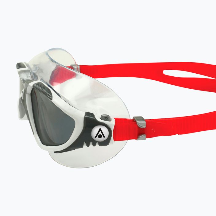 Plavecká maska Aquasphere Vista bílá/červená/tmavá MS5600915LD 3