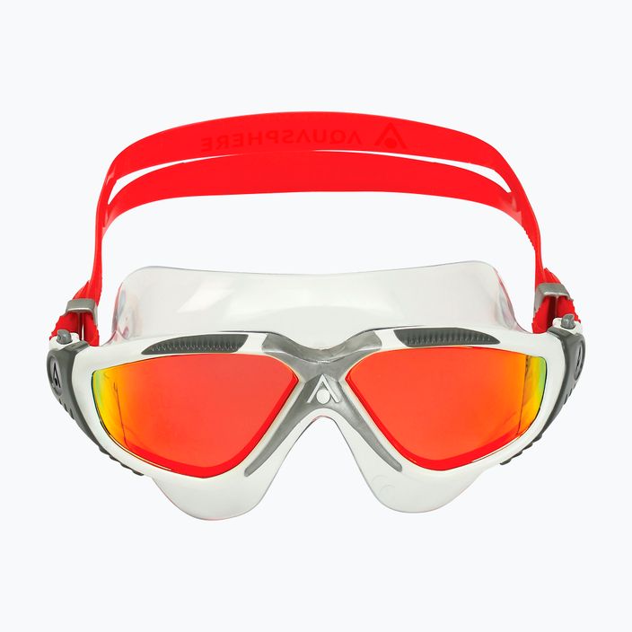 Aquasphere Vista bílá/červená/červená titanová zrcadlová plavecká maska MS5600915LMR 2