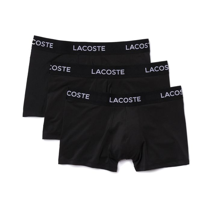Pánské boxerky 3-pack Lacoste 5H9623 031 černá 2