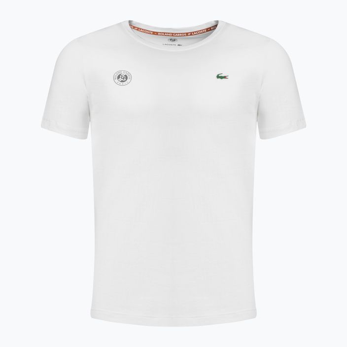 Lacoste pánské tenisové tričko bílé TH2116 6