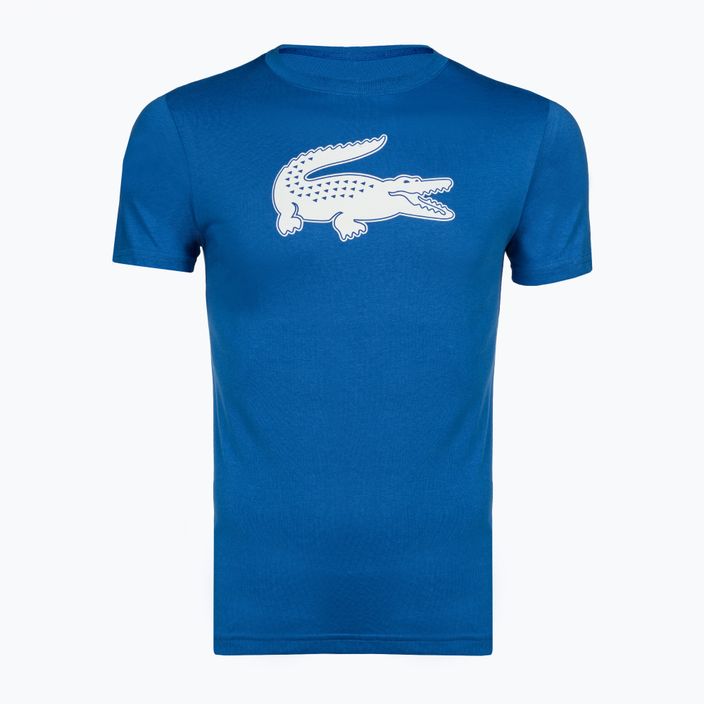 Pánské tenisové tričko Lacoste modré TH2042.LUX.T3 2