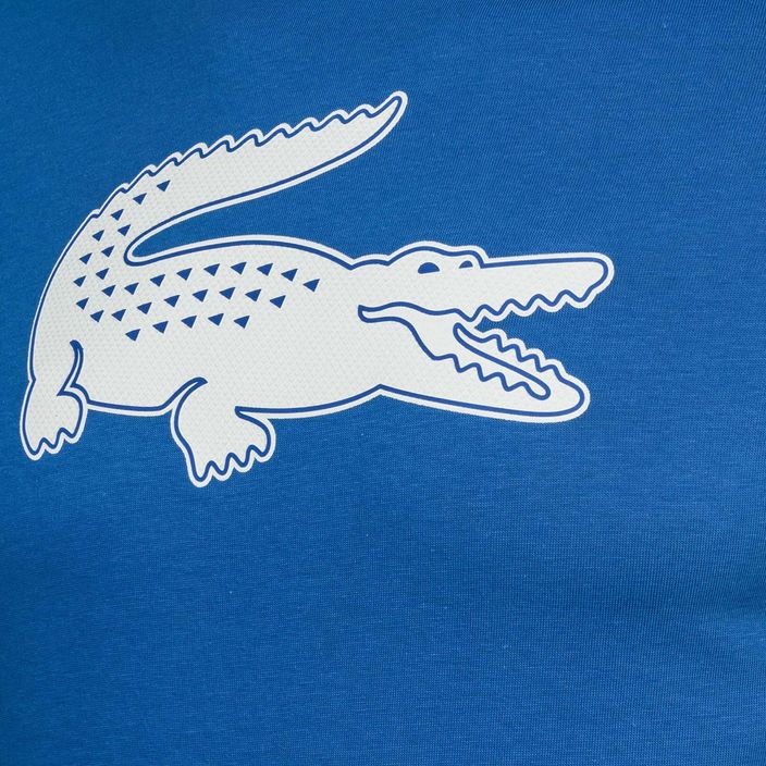 Pánské tenisové tričko Lacoste modré TH2042.LUX.T3 4