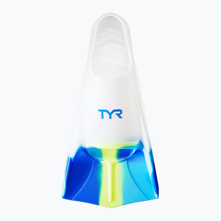 Plavecké ploutve TYR Stryker Silicone bílo-barvitý LFSTRKR 5