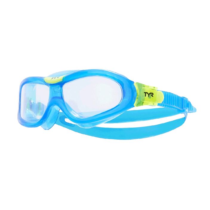 Dětská plavecká maska TYR Orion clear/blue/blue 2