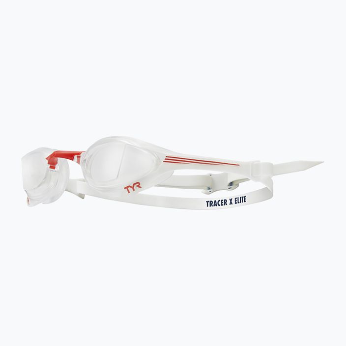 Plavecké brýle TYR Tracer-X Elite Racing clear/red/navy LGTRXEL_642 6