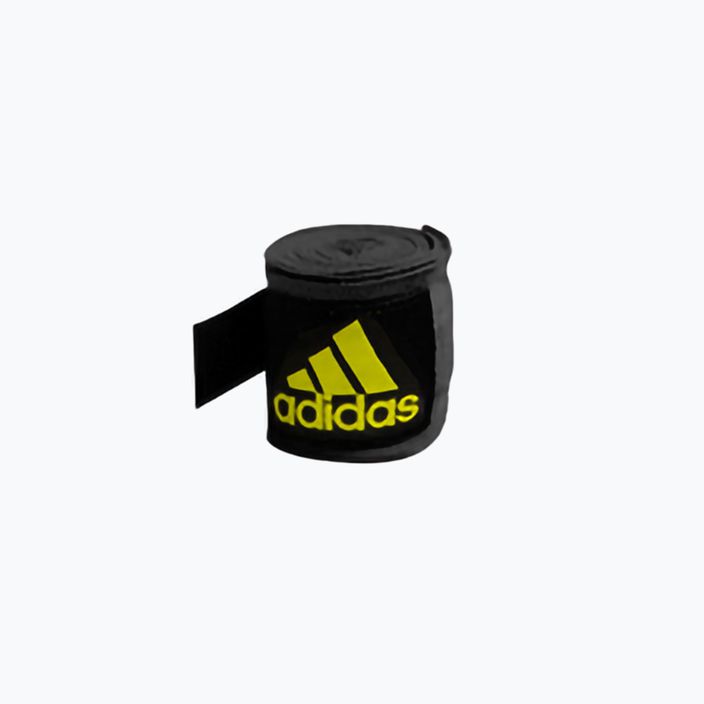 Boxerské bandáže Adidas 255 cm černá/žlutá