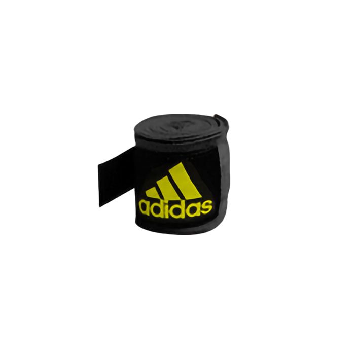 Boxerské bandáže Adidas 255 cm černá/žlutá 2