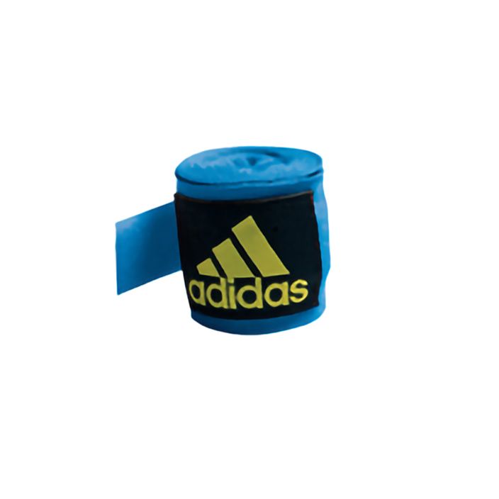 Boxerské bandáže Adidas 255 cm modrá/žlutá 2