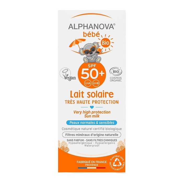 Opalovací krém Alphanova Bebe Opalovací krém SPF 50+ 2