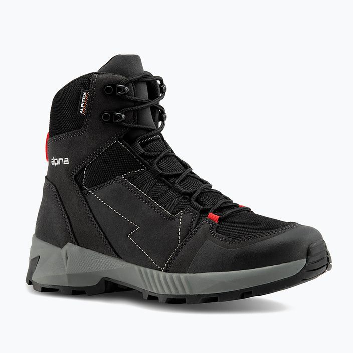 Pánské trekové boty Alpina Tracker Mid black/grey 10
