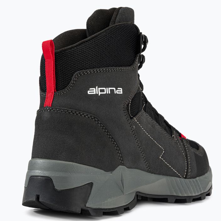 Pánské trekové boty Alpina Tracker Mid black/grey 9