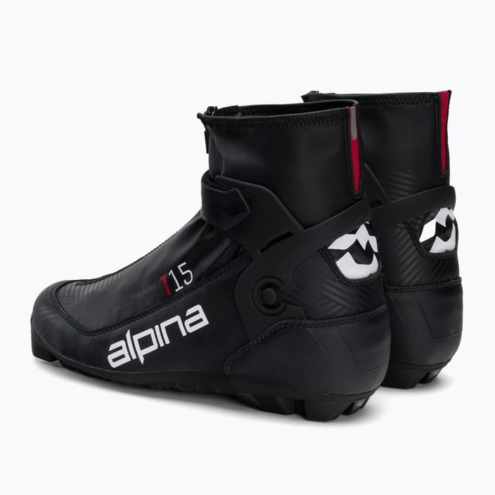 Pánské boty na běžecké lyžování Alpina T 15 black/red 3