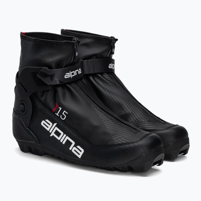 Pánské boty na běžecké lyžování Alpina T 15 black/red 4