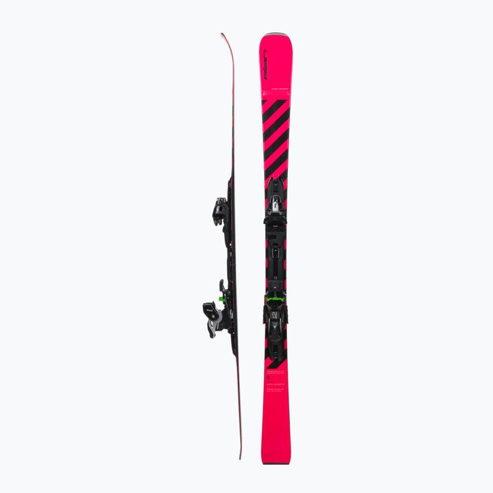 Dámské sjezdové skládací lyže Elan VOYAGER PINK růžové + EMX 12 AARHLM20 2