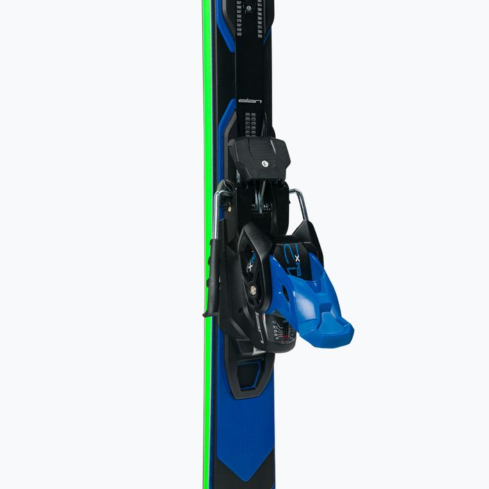 Sjezdové lyže Elan Ace SCX Fusion + EMX 12 zeleno-modré AAJHRC21 7
