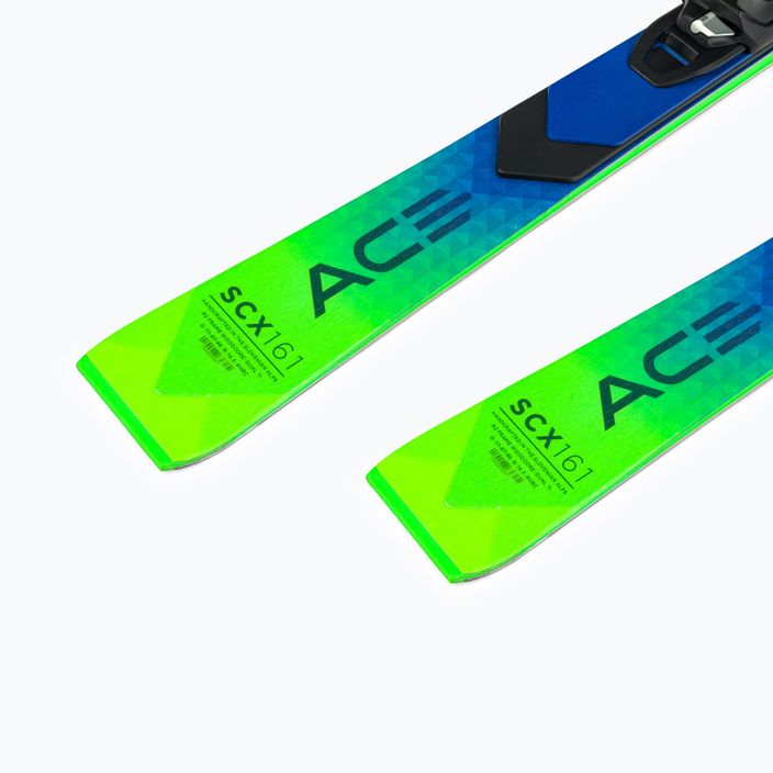 Sjezdové lyže Elan Ace SCX Fusion + EMX 12 zeleno-modré AAJHRC21 9