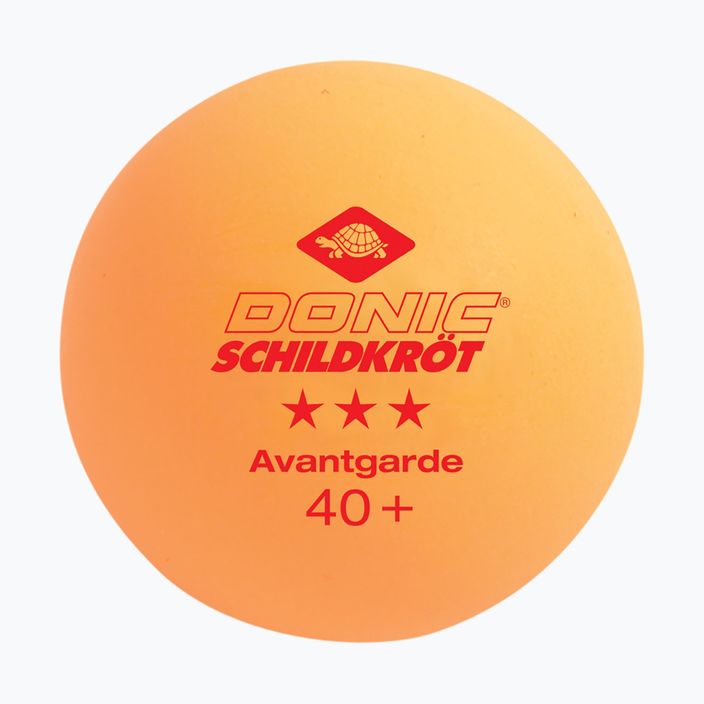 DONIC Schildkröt 3-Star Avantgarde míčky na stolní tenis Poly 40+6 ks barva 608533 3
