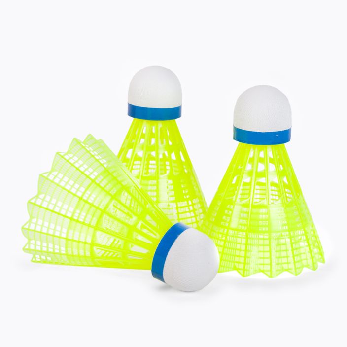 Sunflex Nylonové badmintonové šipky 3XY 3 ks žluté 53559 2