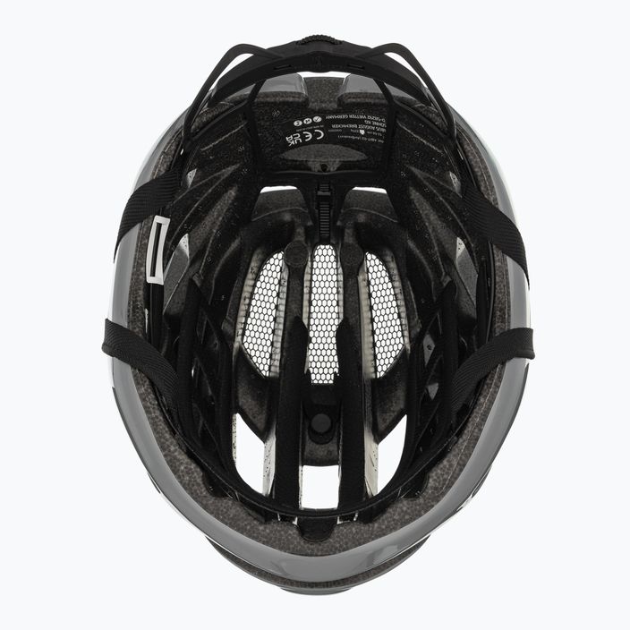Cyklistická helma ABUS AirBreaker race grey 6