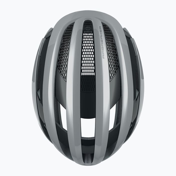 Cyklistická helma ABUS AirBreaker race grey 7
