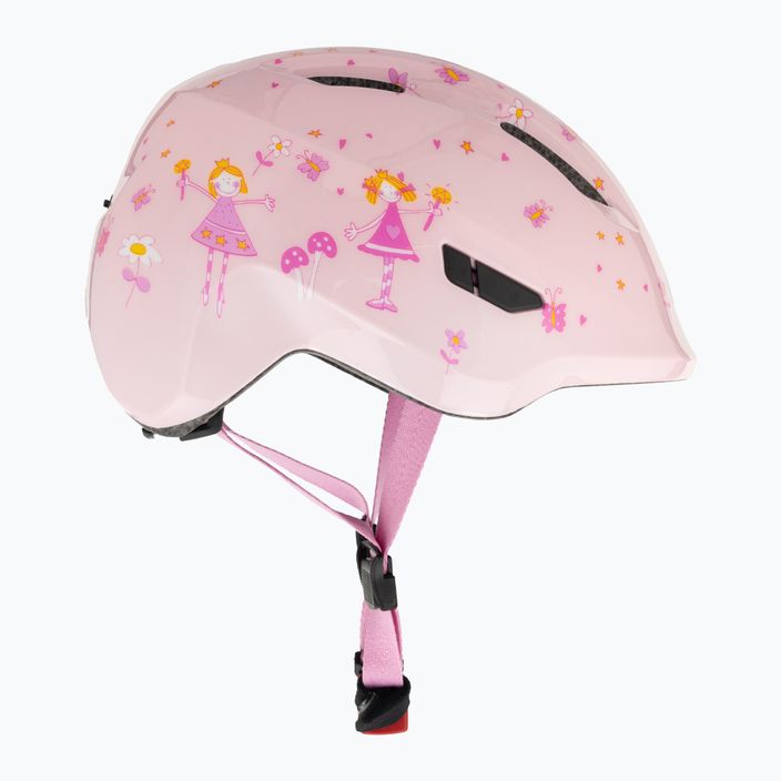 Dětská cyklistická helma  ABUS Smiley 3.0 rose princess 4