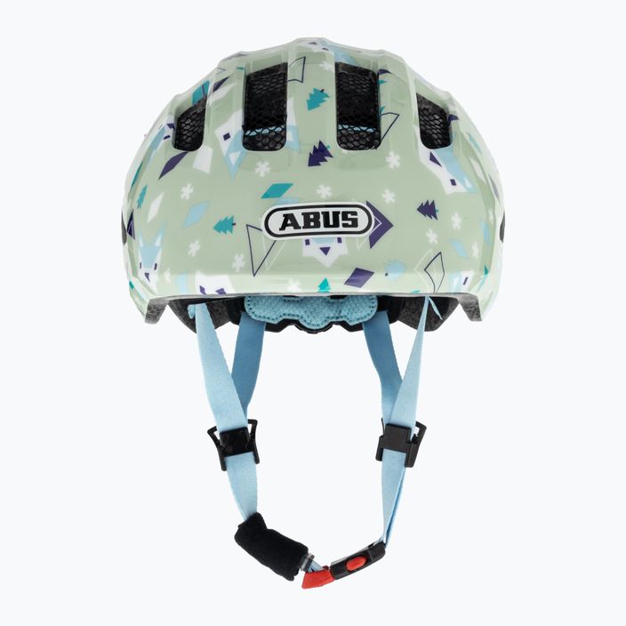 Dětská cyklistická helma  ABUS Smiley 3.0 green nordic 2