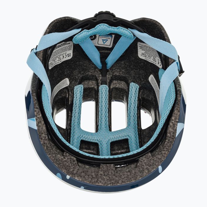 Dětská cyklistická helma  ABUS Smiley 3.0 blue whale 6