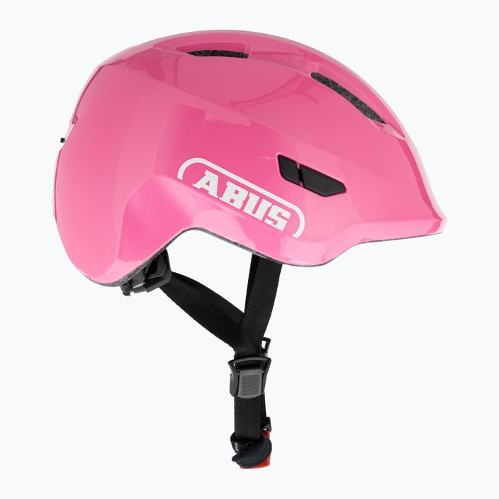 Dětská cyklistická helma  ABUS Smiley 3.0 shiny pink 4