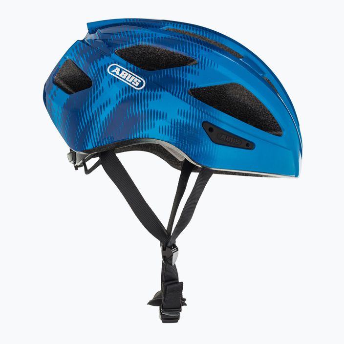 Cyklistická helma Abus  Macator steel blue 4