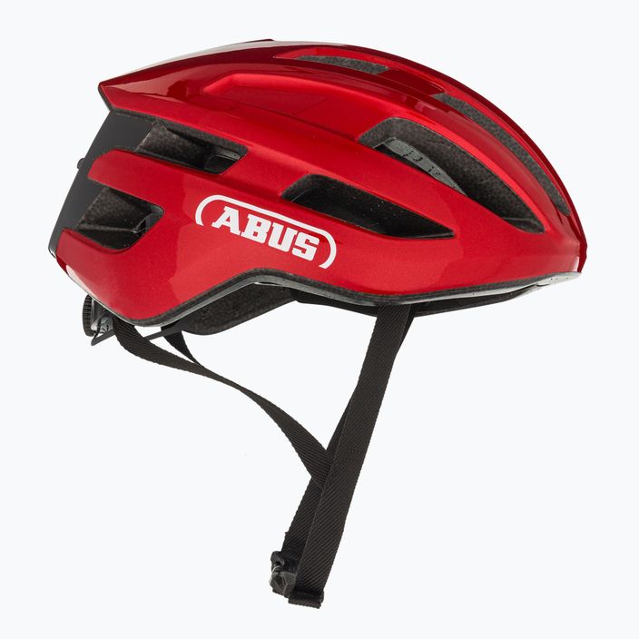 Cyklistická helma Abus  PowerDome blaze red 4