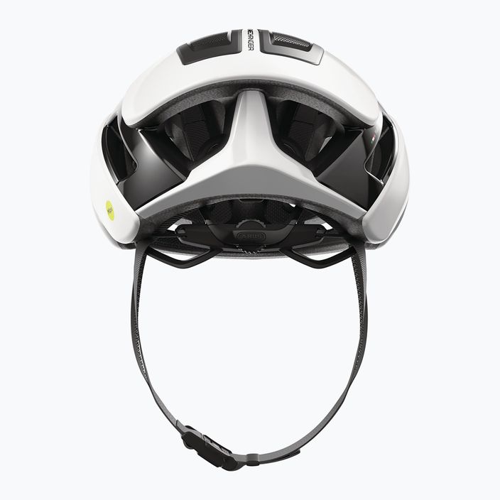 Cyklistická helma Abus  Gamechanger 2.0 MIPS shiny white 4