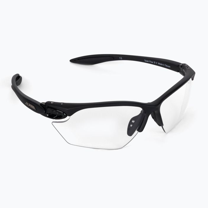 Brýle na kolo Alpina Twist Four V S black matte/black